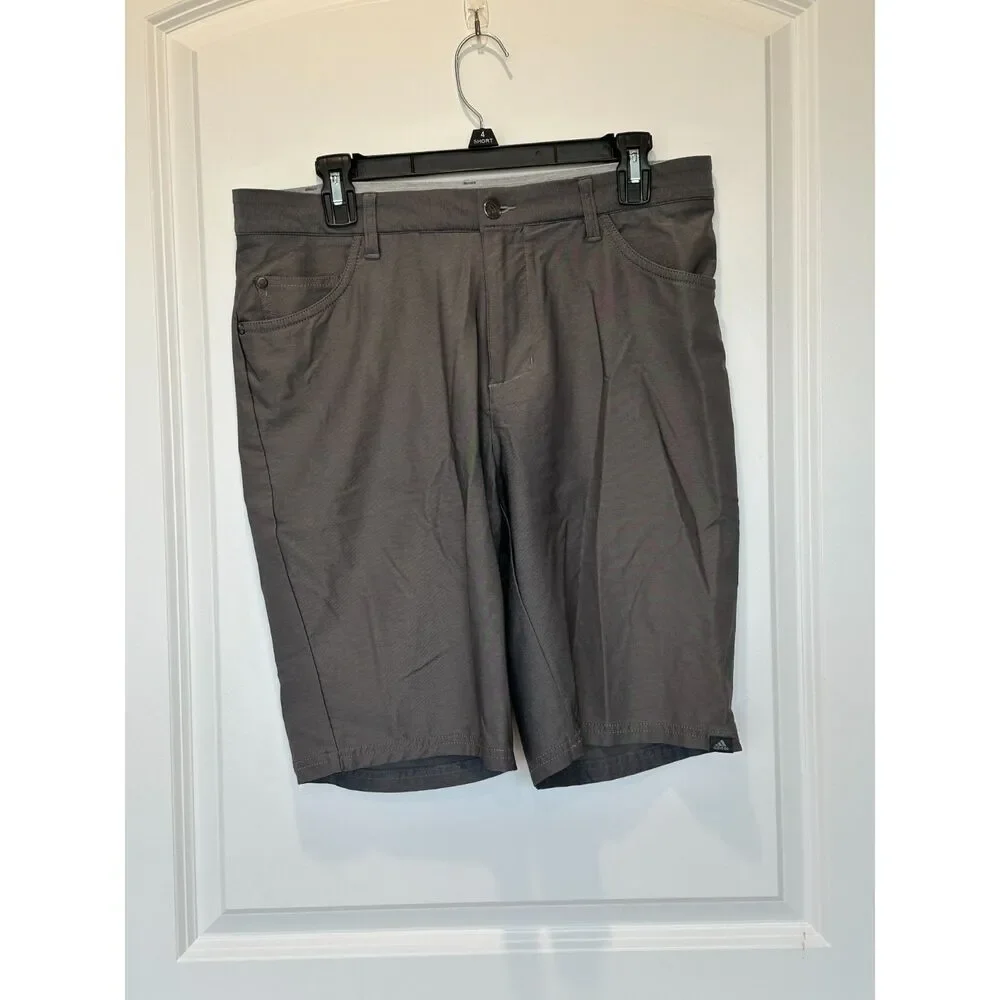 Adidas Ultimate Stretch Gray Golf Shorts Size 32